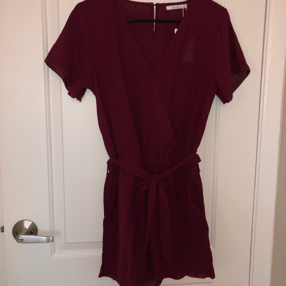 Short sleeve romper NWT